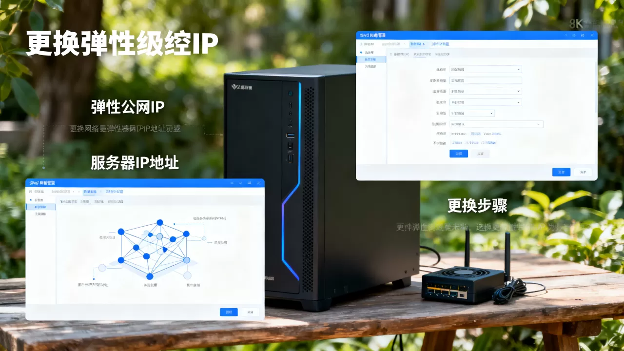 如何更换弹性公网IP,服务器IP地址怎么换? 如何更换弹性公网IP,服务器IP地址怎么换?