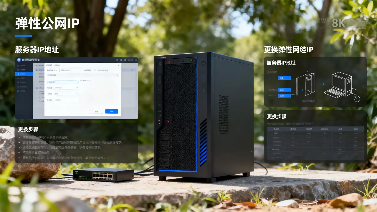 如何更换弹性公网IP,服务器IP地址怎么换? 如何更换弹性公网IP,服务器IP地址怎么换?