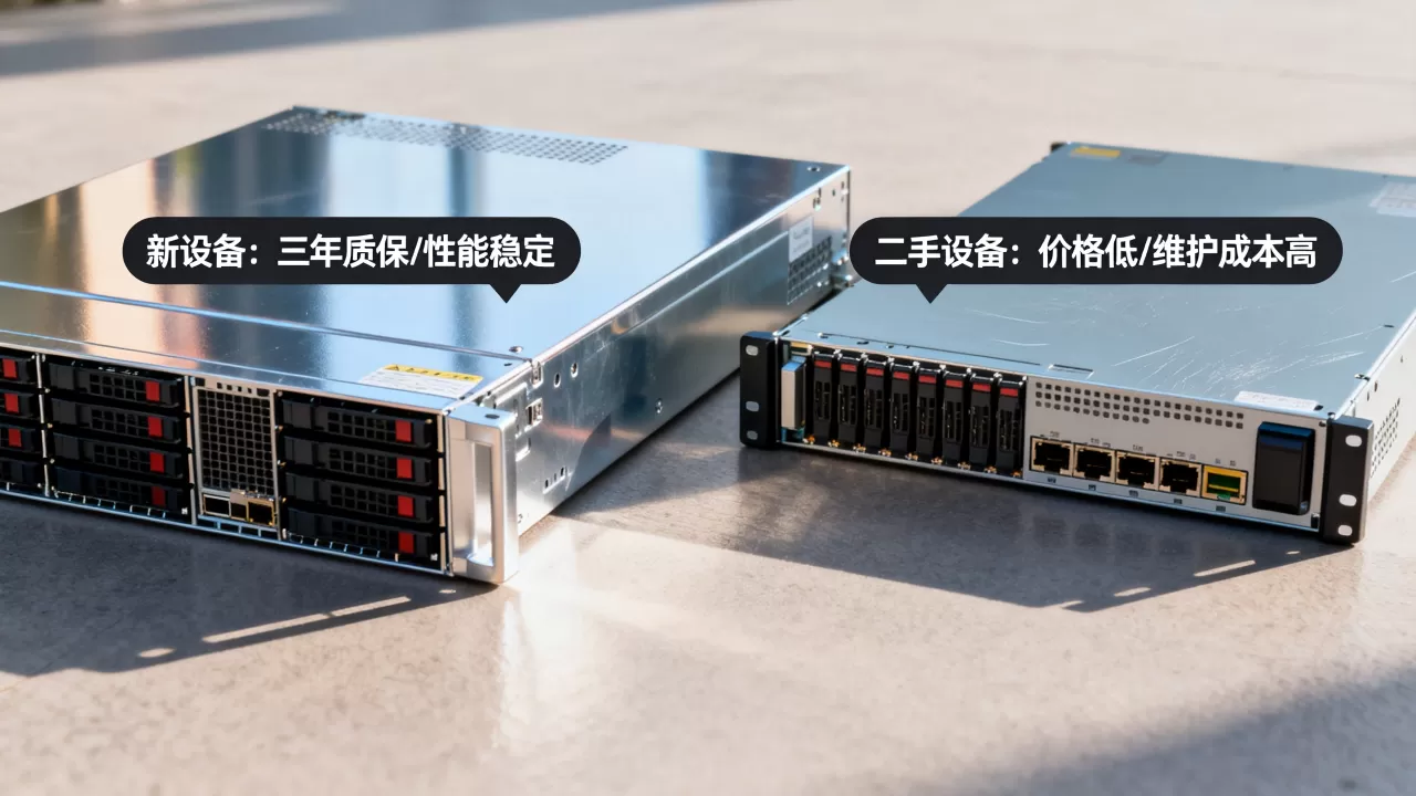 广州服务器租用新设备与二手设备怎么选 广州服务器租用新设备与二手设备怎么选