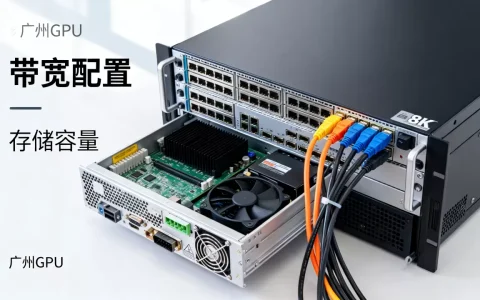广州GPU服务器租用带宽与存储配置要点