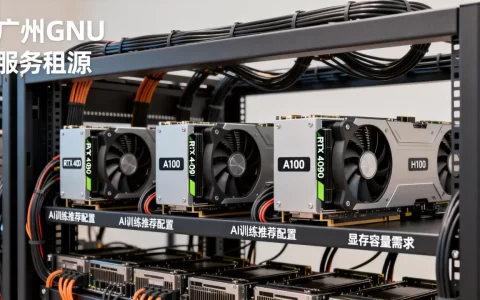 广州GPU服务器租用显卡型号与AI训练匹配建议