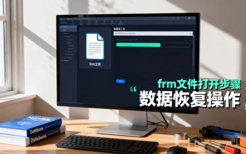 frm文件怎么打开MySQL数据库？，怎么恢复数据？
