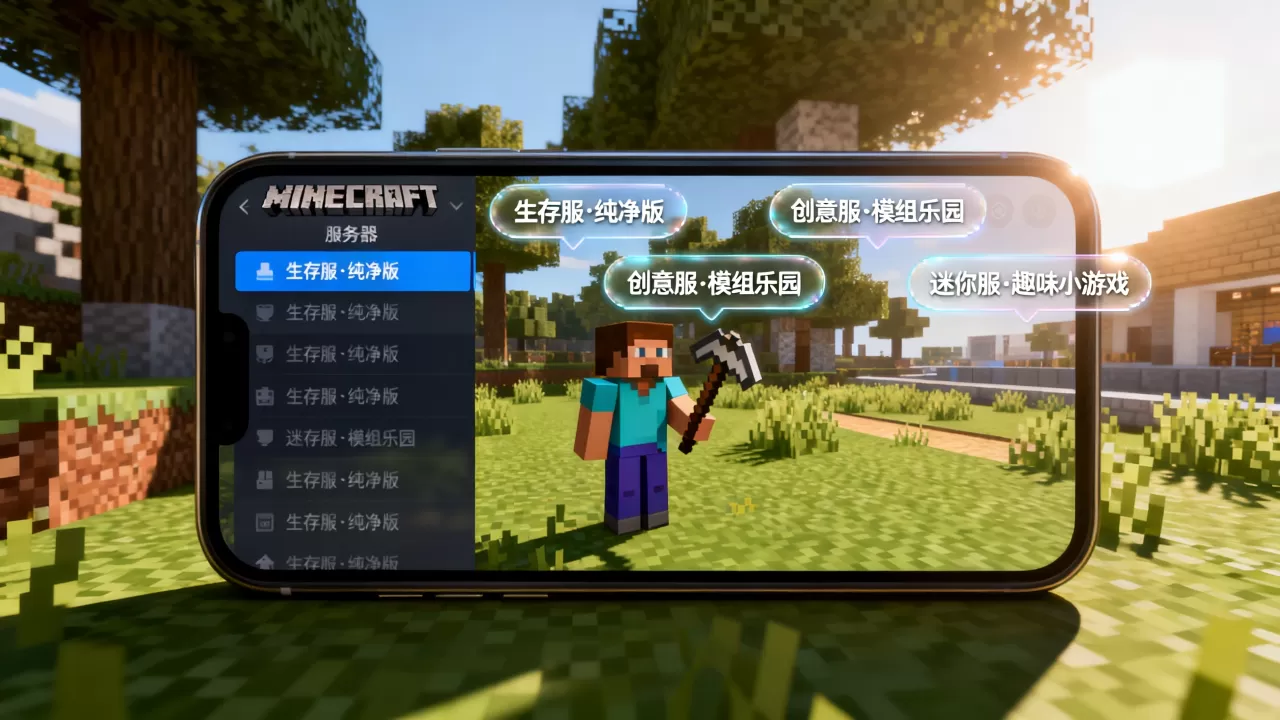 我的世界pe版服务器哪里找,推荐哪些好玩的? 我的世界pe版服务器哪里找,推荐哪些好玩的?