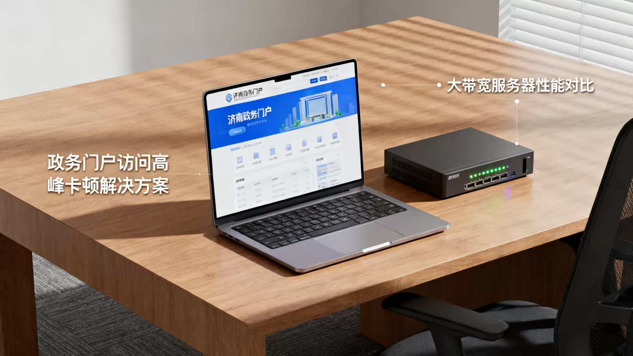 济南政务门户访问高峰卡顿怎么办?,大带宽服务器哪家好? 济南政务门户访问高峰卡顿怎么办?,大带宽服务器哪家好?