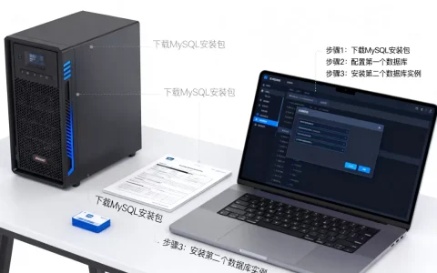 如何在一个服务器上装两个MySQL数据库，详细步骤是什么？