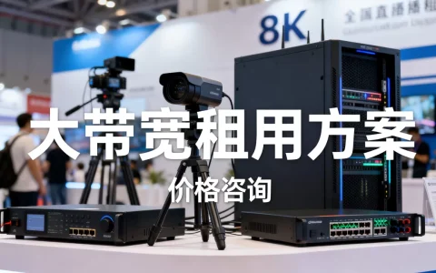广州展会视频直播大带宽租用方案怎么选，多少钱？