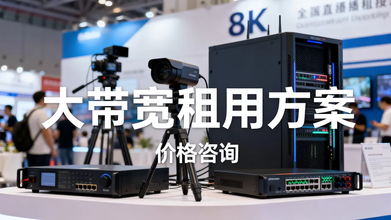 广州展会视频直播大带宽租用方案怎么选,多少钱? 广州展会视频直播大带宽租用方案怎么选,多少钱?