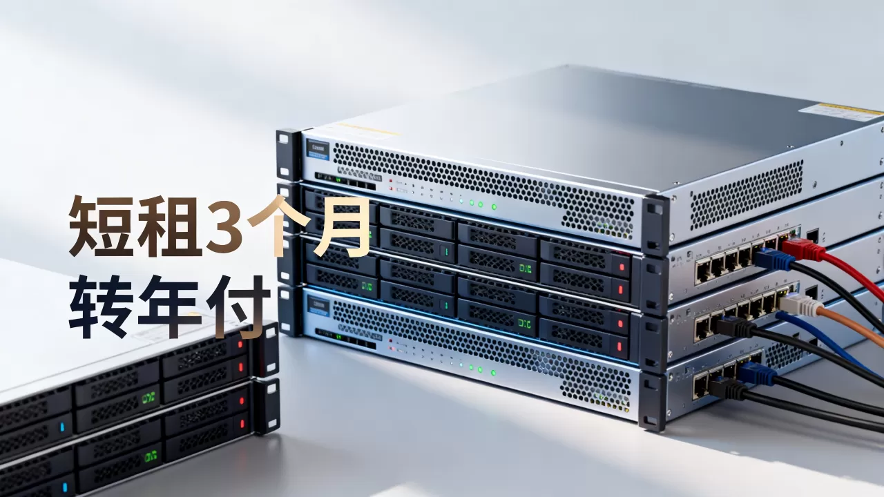 广东服务器租用能不能先短租几个月再转年付 广东服务器租用能不能先短租几个月再转年付