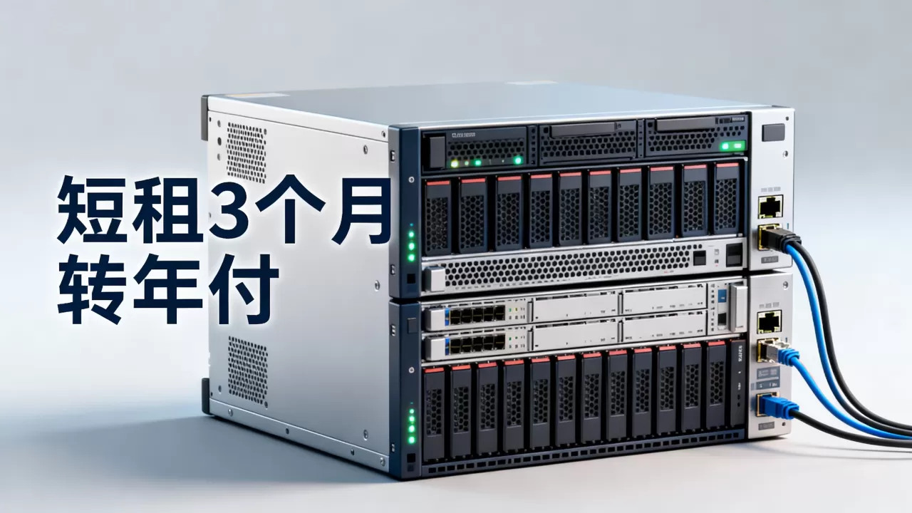 广东服务器租用能不能先短租几个月再转年付 广东服务器租用能不能先短租几个月再转年付