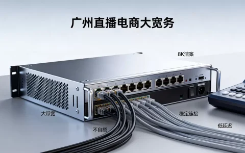 广州直播电商大带宽服务器租用方案怎么选，哪家好？