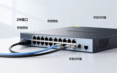 2M服务器端口支持多少访问量，带宽限制影响并发吗？