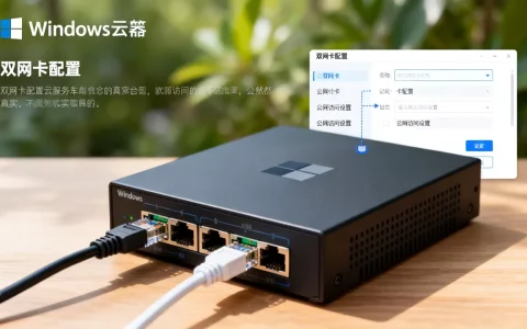 Windows云服务器双网卡配置怎么实现，双网卡公网访问怎么设置