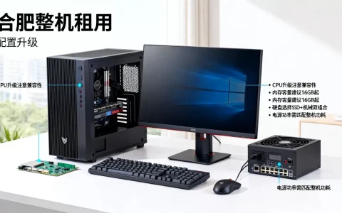 合肥整机租用配置怎么升级，有哪些注意事项？
