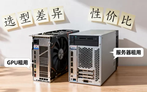 合肥GPU租用和服务器租用选型差异到底在哪，哪个性价比高？