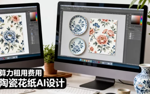 佛山算力租用费用怎么算，以陶瓷花纸AI设计为例