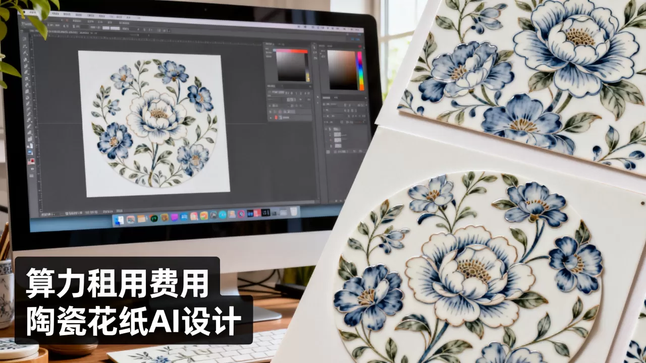 佛山算力租用费用怎么算,以陶瓷花纸AI设计为例 佛山算力租用费用怎么算,以陶瓷花纸AI设计为例