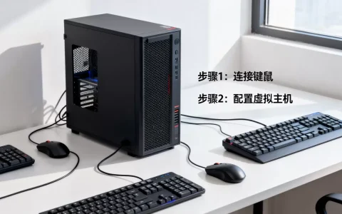 服务器虚拟多主机配多套键鼠怎么设置？，怎么配置