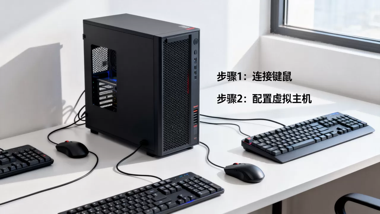 服务器虚拟多主机配多套键鼠怎么设置?,怎么配置 服务器虚拟多主机配多套键鼠怎么设置?,怎么配置