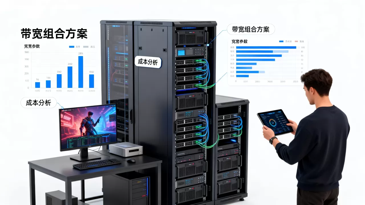 上海游戏公司如何选服务器带宽组合,哪种方案最划算? 上海游戏公司如何选服务器带宽组合,哪种方案最划算?