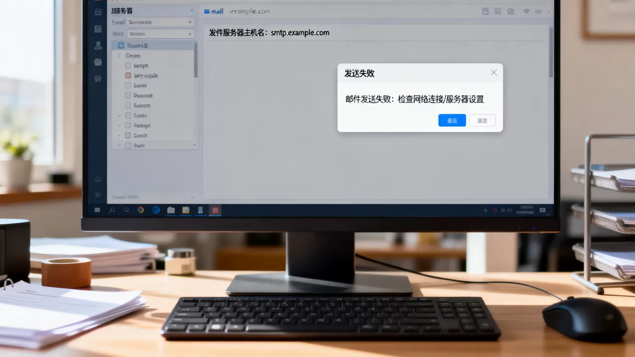 发件服务器主机名怎么填才正确,邮件发送失败怎么解决 发件服务器主机名怎么填才正确,邮件发送失败怎么解决