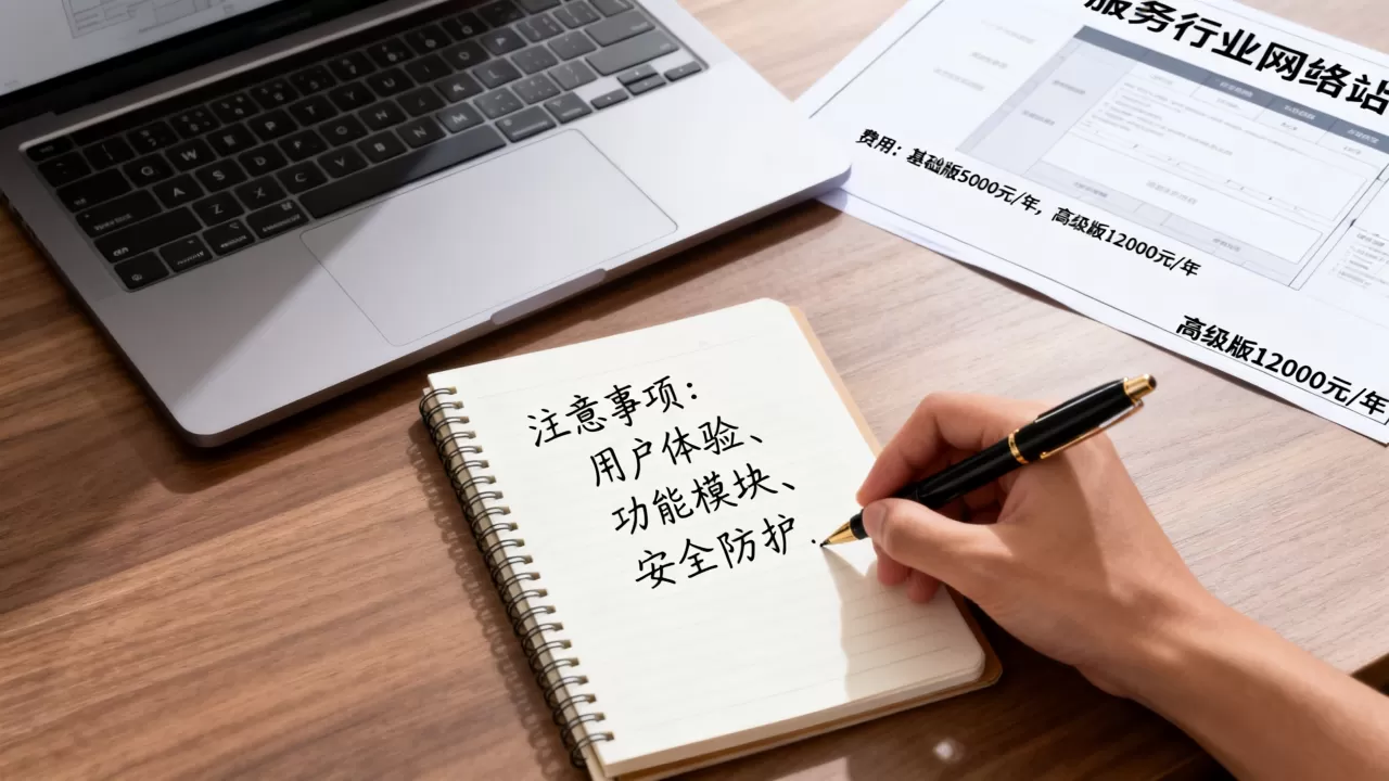 服务行业网站建设有哪些注意事项?,需要多少钱? 服务行业网站建设有哪些注意事项?,需要多少钱?