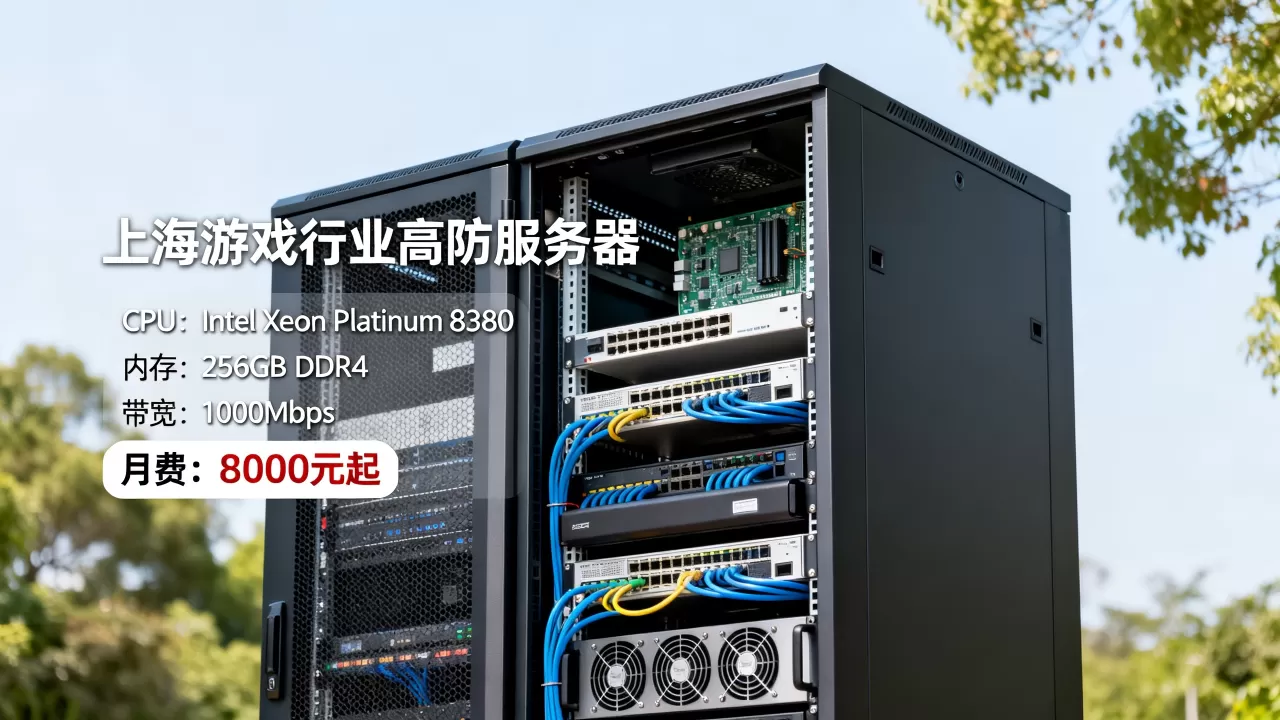上海游戏行业高防服务器配置怎么选?,多少钱 上海游戏行业高防服务器配置怎么选?,多少钱