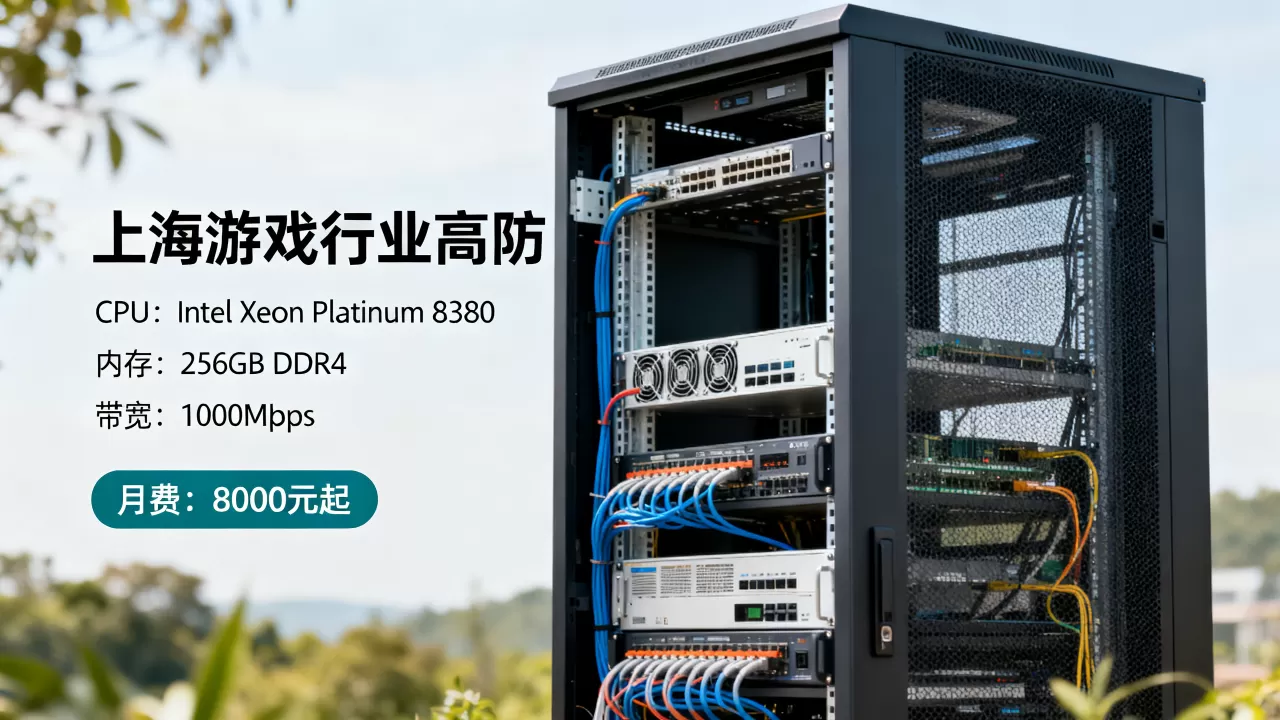 上海游戏行业高防服务器配置怎么选?,多少钱 上海游戏行业高防服务器配置怎么选?,多少钱