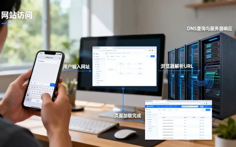 访问网站流程图怎么做？网站访问流程步骤有哪些