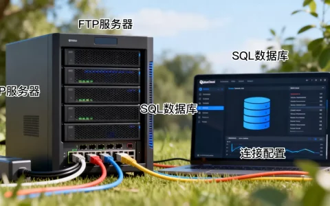 FTP服务器和SQL怎么连接，怎么配置？