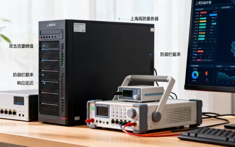 上海高防服务器防御效果怎么判断，有哪些关键指标？