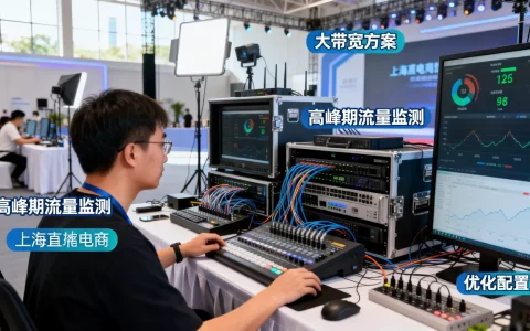 上海直播电商场馆高峰期大带宽方案怎么做，多少钱？