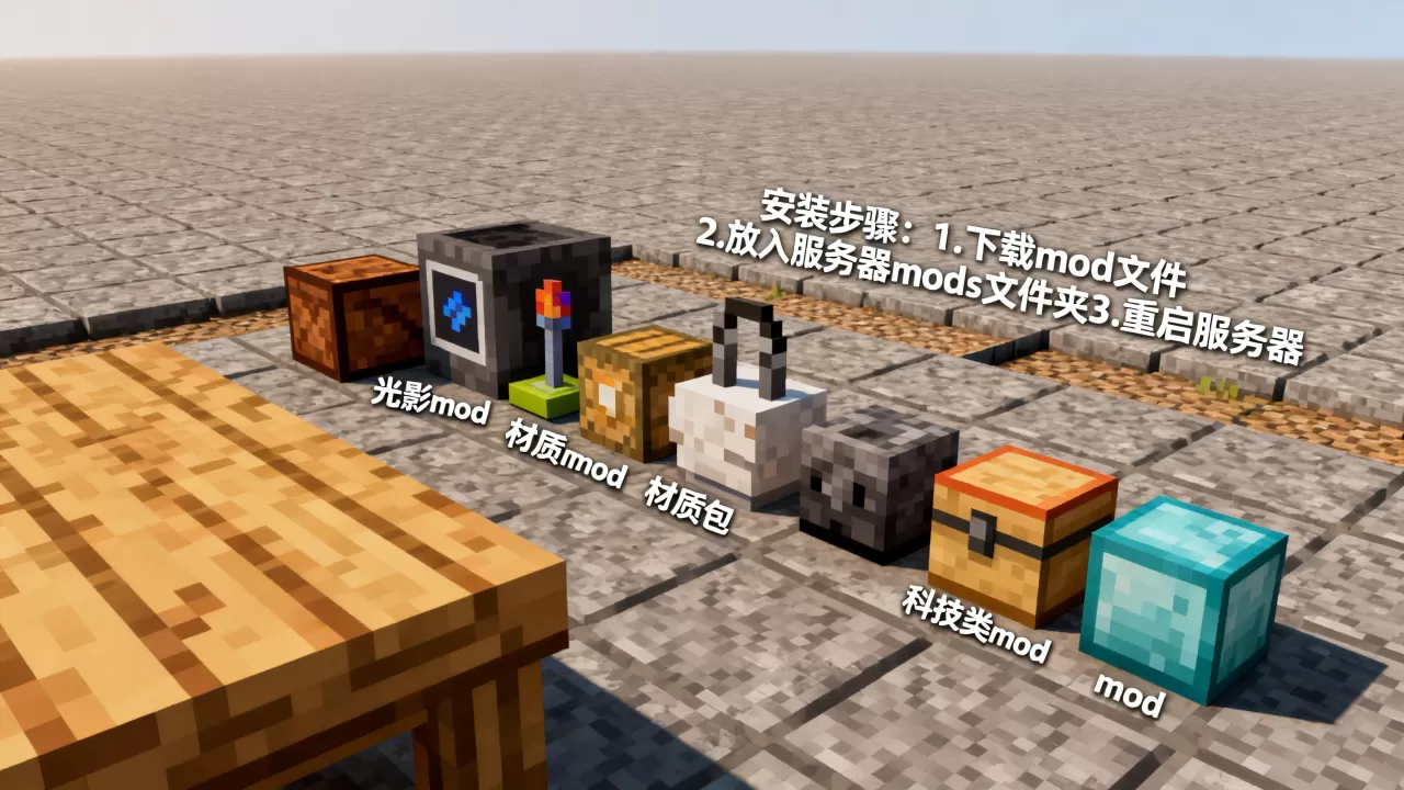我的世界服务器可以加哪些mod,怎么安装mod 我的世界服务器可以加哪些mod,怎么安装mod