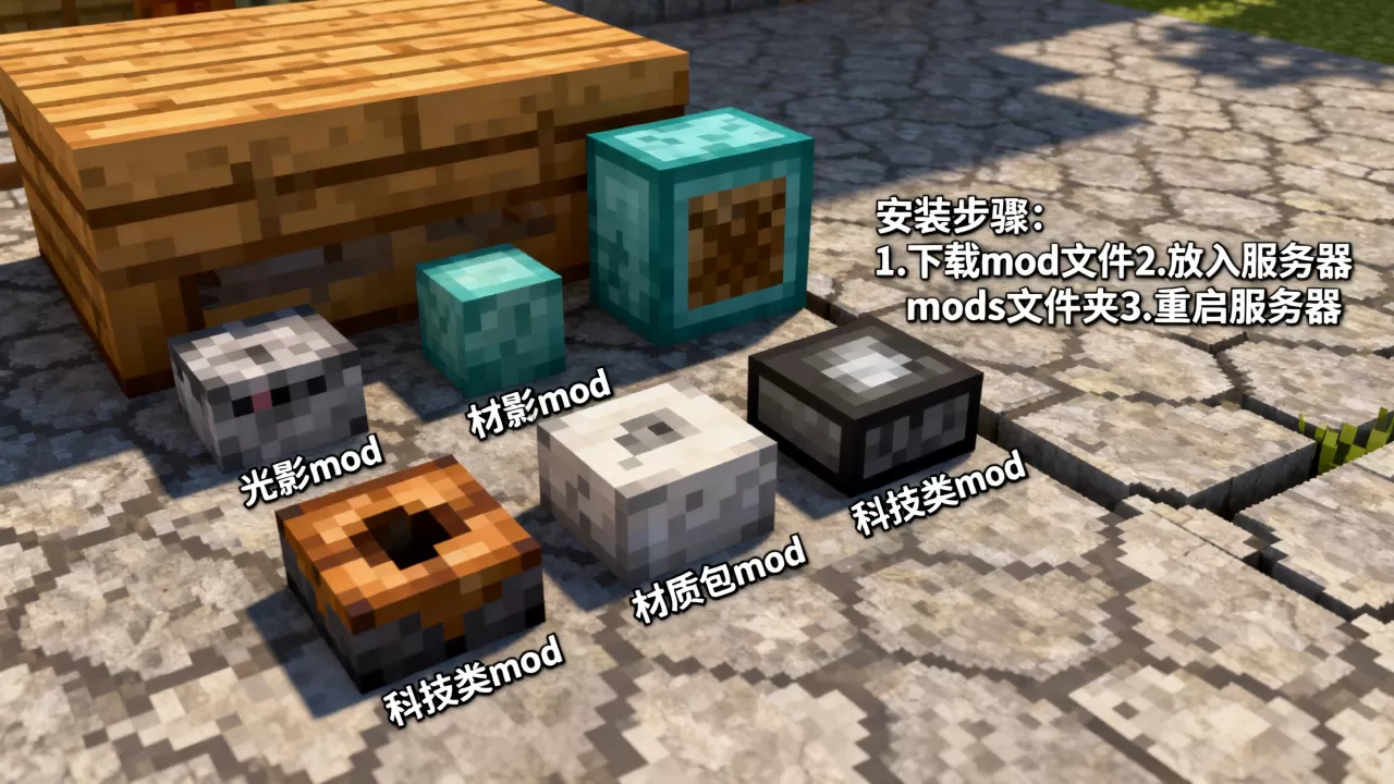 我的世界服务器可以加哪些mod,怎么安装mod 我的世界服务器可以加哪些mod,怎么安装mod