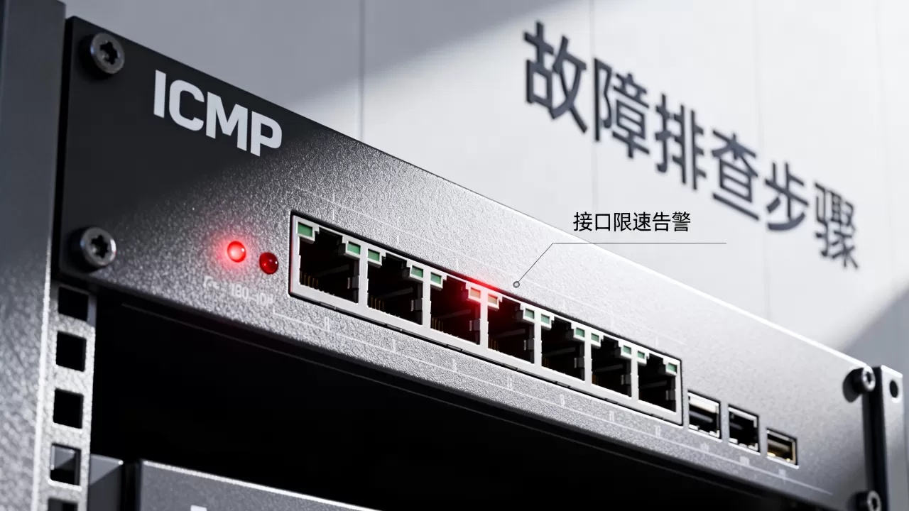 ICMP接口限速告警出现故障怎么解决?,是什么原因导致的 ICMP接口限速告警出现故障怎么解决?,是什么原因导致的