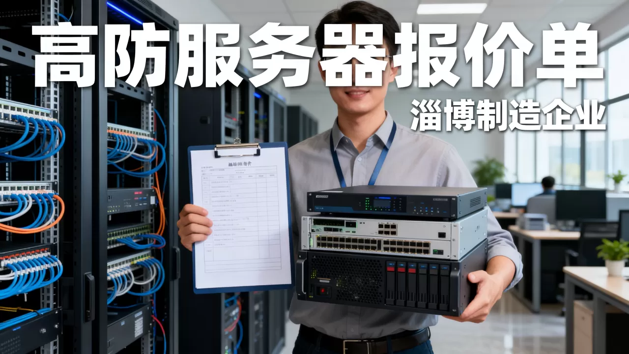 淄博制造企业租高防服务器怎么拿到合适报价,哪家好 淄博制造企业租高防服务器怎么拿到合适报价,哪家好