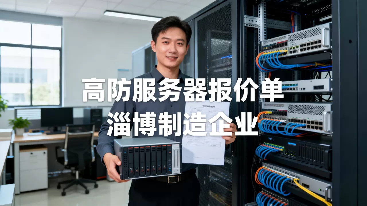 淄博制造企业租高防服务器怎么拿到合适报价,哪家好 淄博制造企业租高防服务器怎么拿到合适报价,哪家好