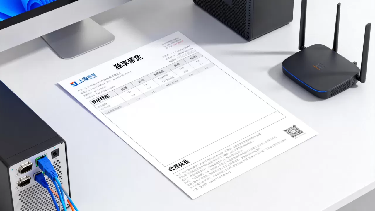 上海独享带宽费用账单里该看什么,怎么收费? 上海独享带宽费用账单里该看什么,怎么收费?