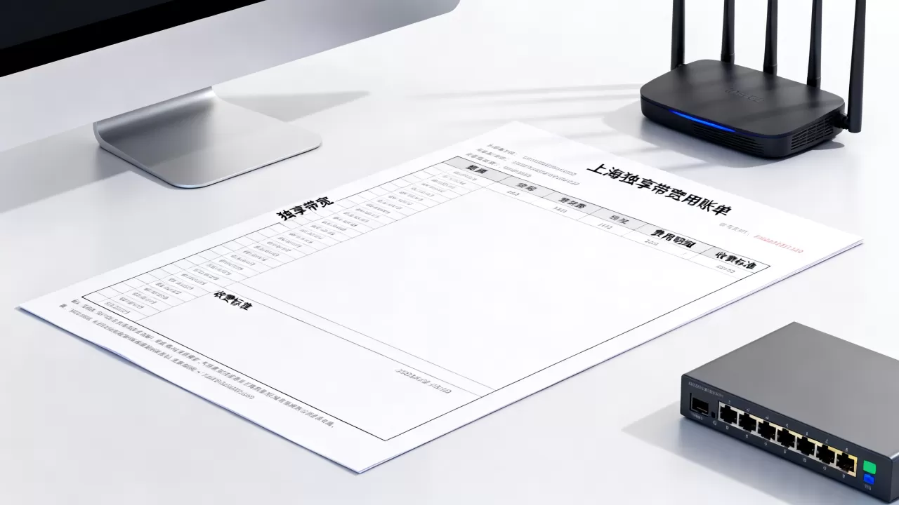 上海独享带宽费用账单里该看什么,怎么收费? 上海独享带宽费用账单里该看什么,怎么收费?