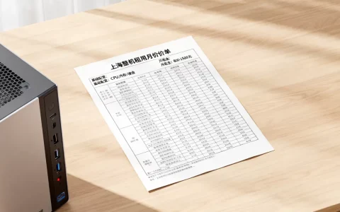 上海整机租用月报价单包含什么，租用价格贵不贵？