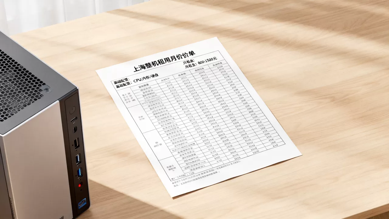 上海整机租用月报价单包含什么,租用价格贵不贵? 上海整机租用月报价单包含什么,租用价格贵不贵?
