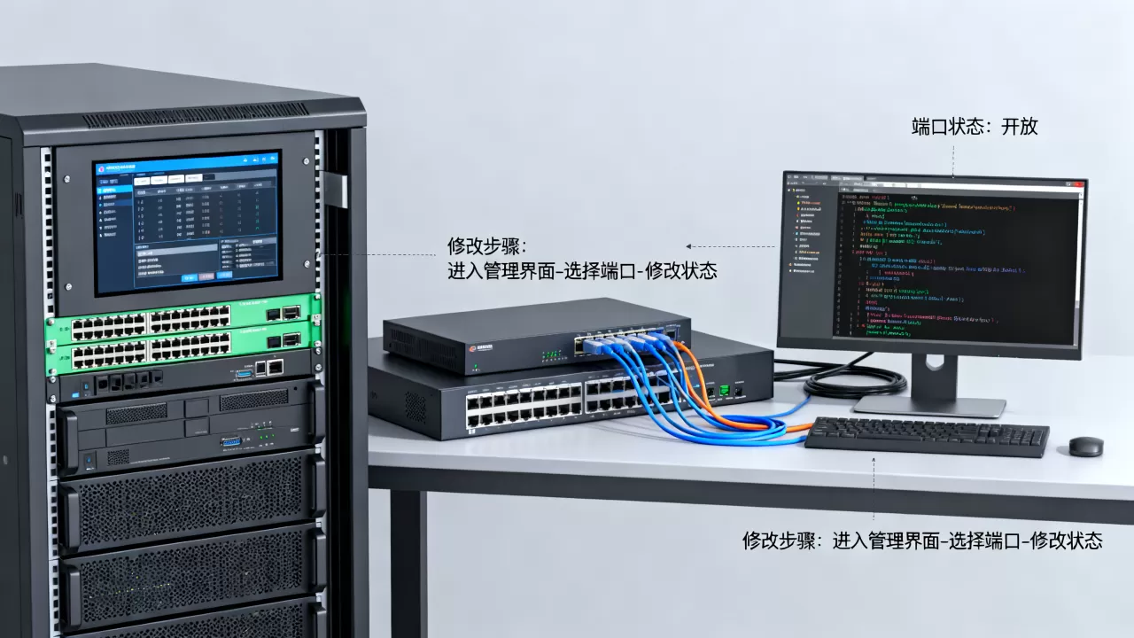 FTP服务器开放端口状态修改方法是什么,怎么设置? FTP服务器开放端口状态修改方法是什么,怎么设置?