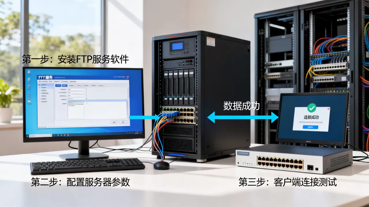 FTP服务器结构是怎样的,如何搭建FTP服务器? FTP服务器结构是怎样的,如何搭建FTP服务器?