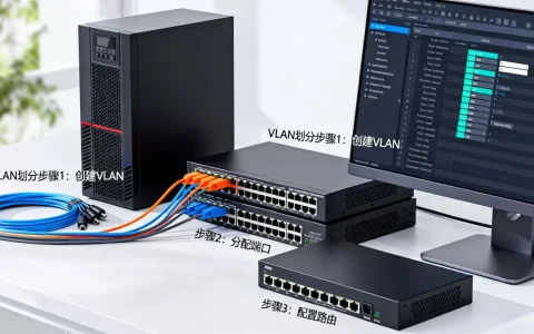 服务器VLAN怎么配置，VLAN划分步骤是什么？