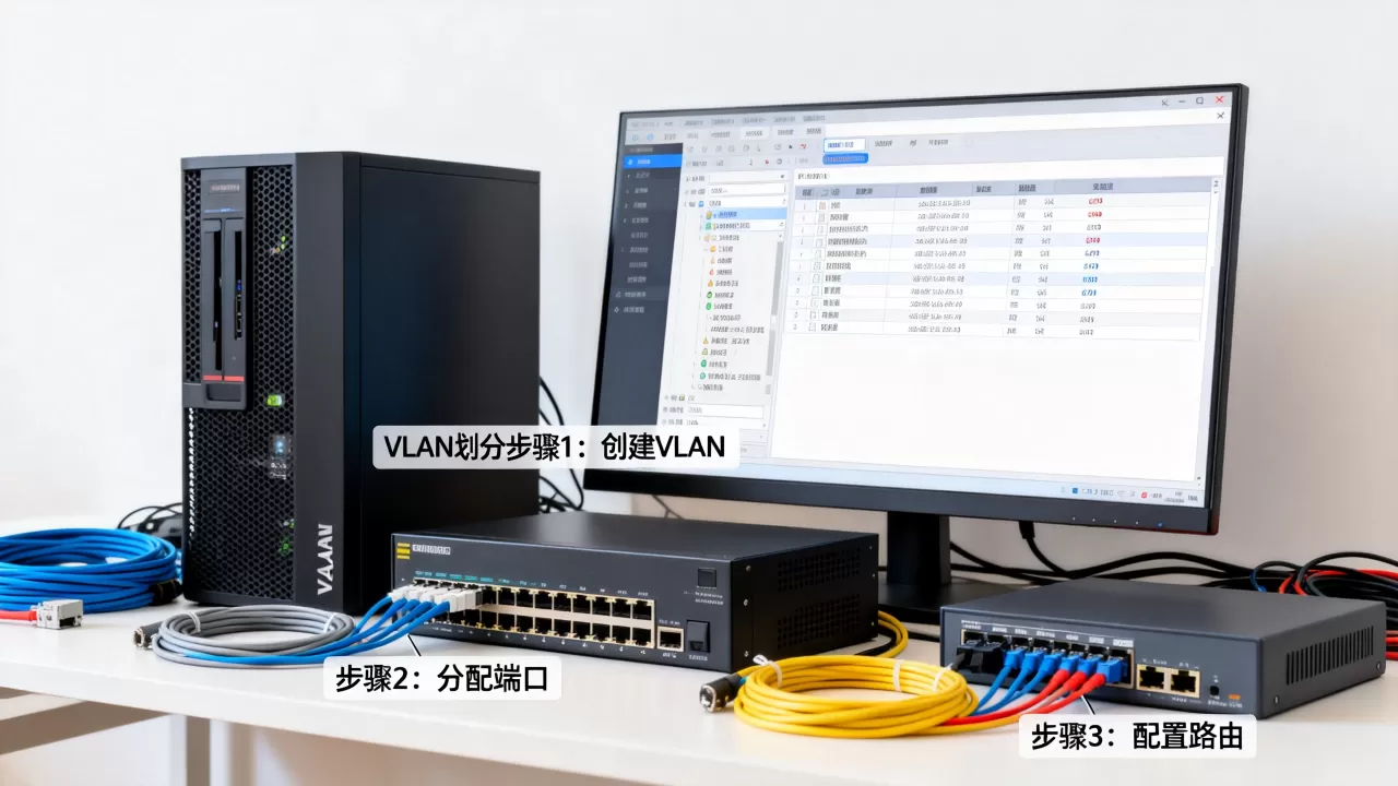 服务器VLAN怎么配置,VLAN划分步骤是什么? 服务器VLAN怎么配置,VLAN划分步骤是什么?