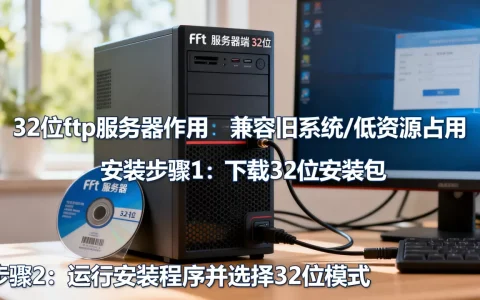 ftp服务器端32位有什么用？，怎么安装