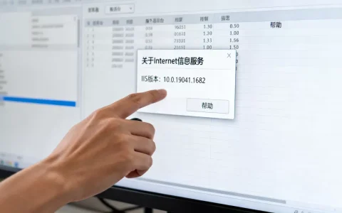 服务器怎么查看iis版本