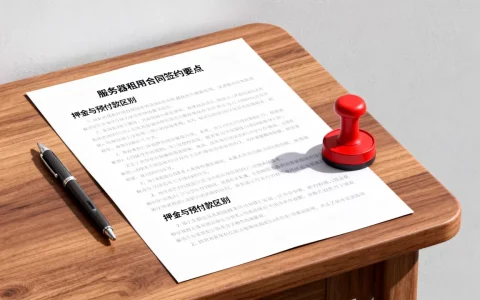 北京服务器租用合同签约要点有哪些？,押金与预付款有何区别？