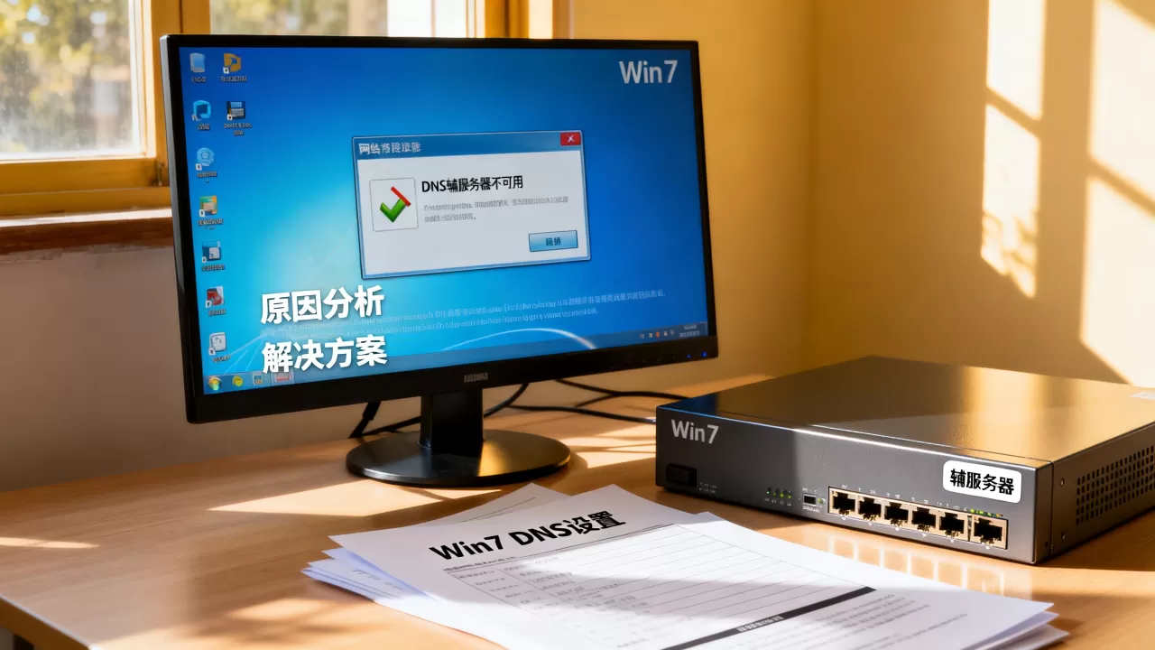 Win7 DNS辅服务器不可用是什么原因?,怎么办 Win7 DNS辅服务器不可用是什么原因?,怎么办