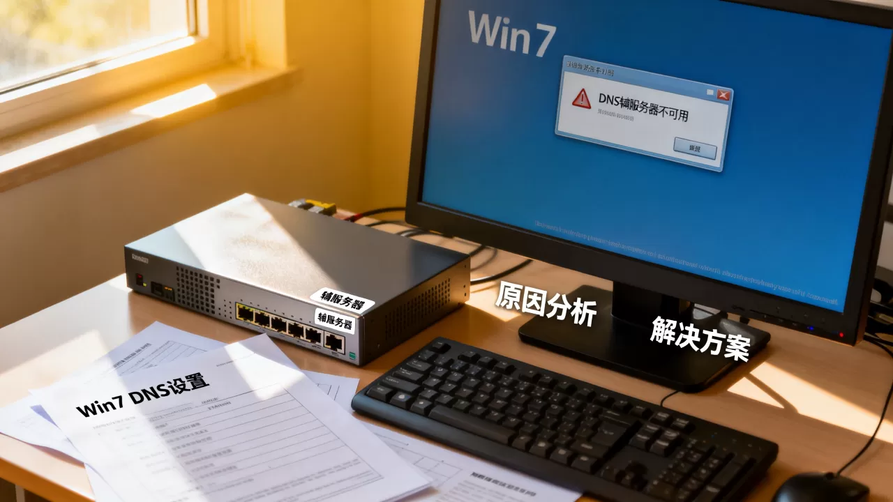 Win7 DNS辅服务器不可用是什么原因?,怎么办 Win7 DNS辅服务器不可用是什么原因?,怎么办