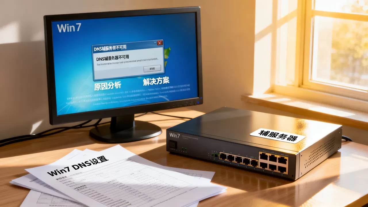 Win7 DNS辅服务器不可用是什么原因?,怎么办 Win7 DNS辅服务器不可用是什么原因?,怎么办